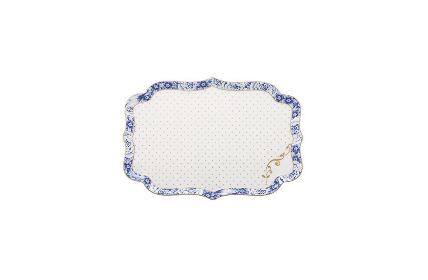 Pip Studio Royal White Beyaz Porselen Tepsi