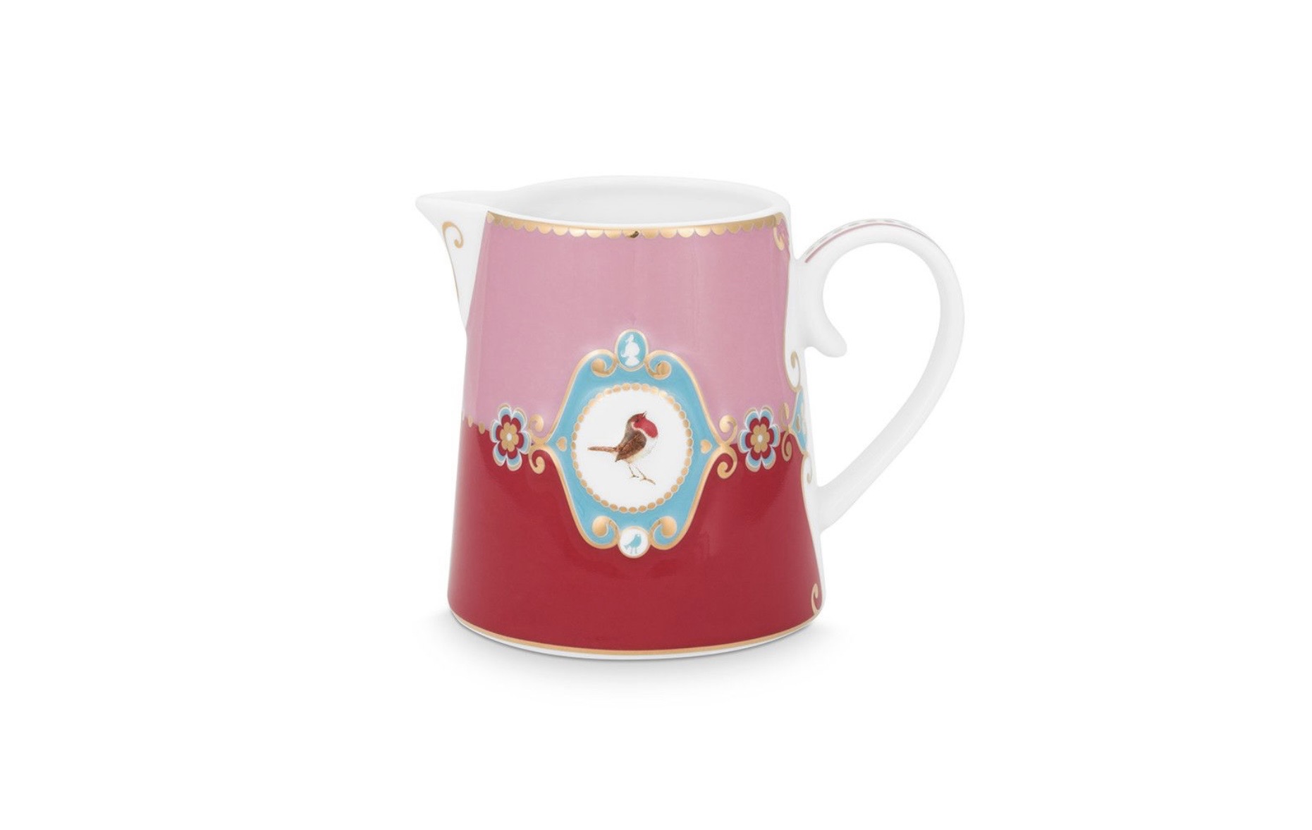 Pip Studio Love Birds Kırmızı Porselen Sütlük