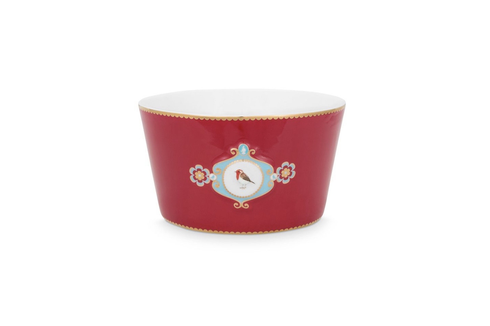 Pip Studio Love Birds Kırmızı Porselen Kase 15 cm
