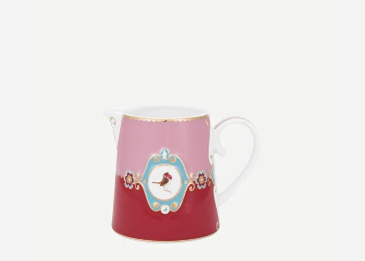 Pip Studio Love Birds Pembe Porselen Sütlük