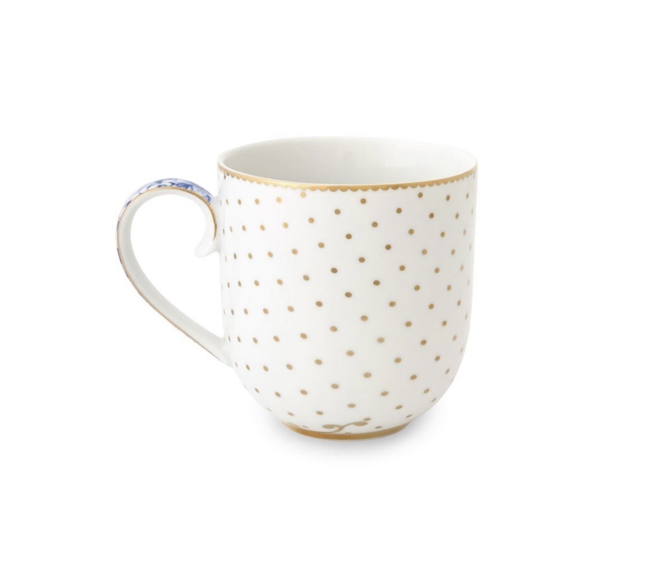 Pip Studio Royal White Beyaz Porselen Kupa 260 Ml