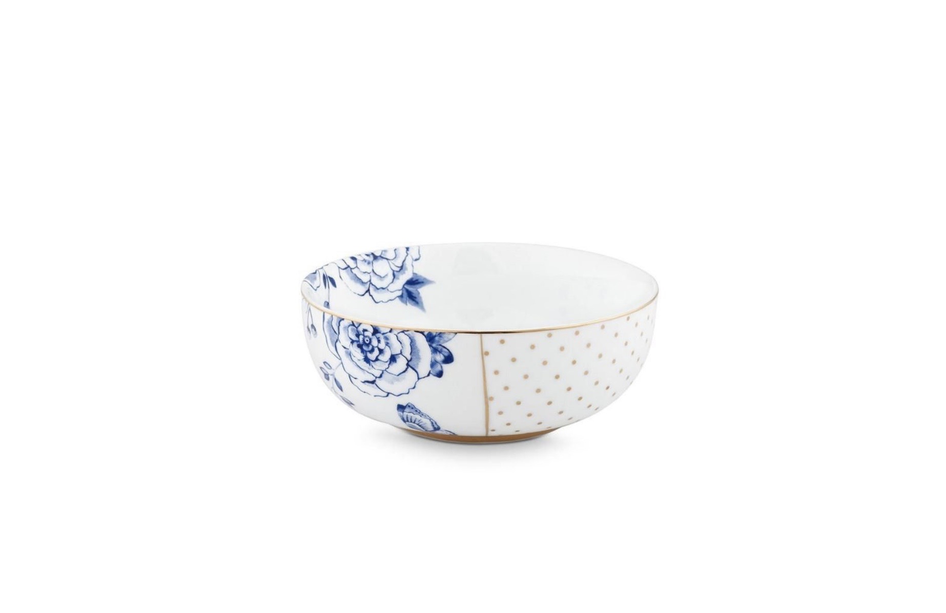 Pip Studio Royal White Mavi Beyaz Porselen Kase 12,5 cm